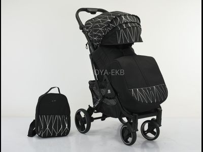 Детская коляска BABALO 2024 FUTURE Серебряные полосы