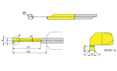 Резец VPG07.200.305