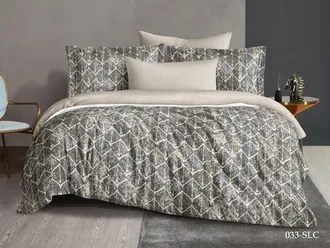 Постельное белье Cleo двуспальное сатин 175х215х1 200х220х1 70х70х2 20/033-SL