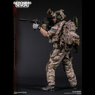ПРЕДЗАКАЗ - Пулеметчик DEVGRU, операция "Копье Нептуна" - Коллекционная ФИГУРА 1/6 DEVGRU Operation Neptune Spear Geronimo MK46 MOD1 Gunner (78107) - DAMTOYS ?ЦЕНА: 32600 РУБ.?