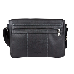 Кожаная мужская сумка Caltrano black (арт. 5067-01)