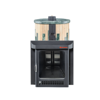 Печь Ферингер Малютка ПФ Змеевик + Окаменевшее дерево до 18 м3