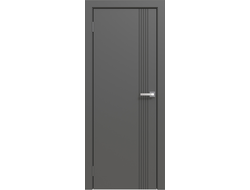 Дверь Межкомнатная - ЭМАЛЬ ПГ 23 (Графит)