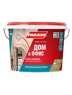 КРАСКА АКРИЛОВАЯ PARADE CLASSIC W4 Дом & Офис