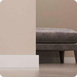 Плинтус МДФ Hannahholz Aktuell Wells Kollektion 401 под покраску 16х81х2400 мм.