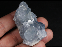 Целестин голубой, друза кристаллов, Мадагаскар (53*36*33 мм, 117 г) №37784