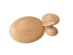 Полусфера 30 мм, липа