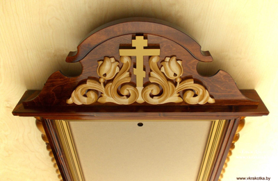 Резьба по дереву, киот