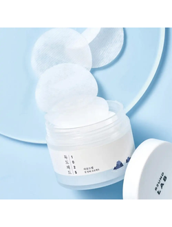 Мягкие отшелушивающие пэды с морской водой Round Lab