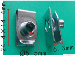 Скоба под болт ф6 (2050) цена за 50 шт.