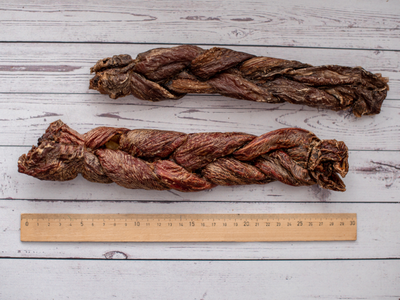 Говяжий пищевод "КОСА", 100 гр.