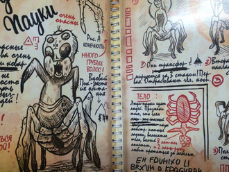 Дневники Гравити Фолз №1, №2, №5, Дневник Билла Шифра на пружине