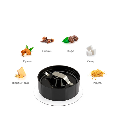 Ножевой блок с плоскими лезвиями из нержавеющей стали (запасная часть для iCook™ Блендера)