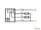 Индуктивный датчик ISN ET6A-43P-10-LZ