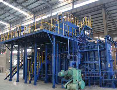 Вакуумная индукционная печь