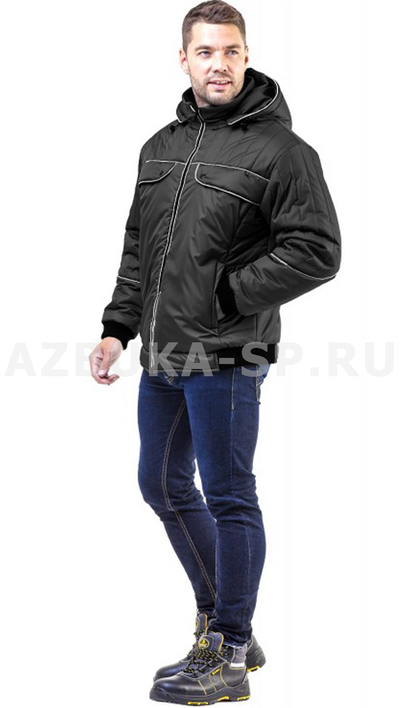 Куртка ТАХО, цв. черный (демисезонная)