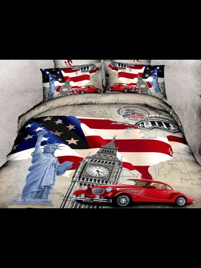 Постельное белье TANGO семейное сатин 160x210x2 220x245x1 50x70x2 TS05-746