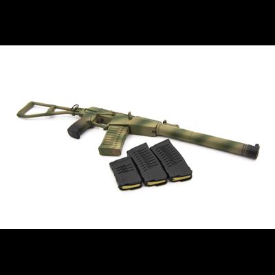 Автомат АС «Вал» с обвесом 1/6 (78059) - DAMTOYS