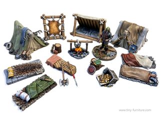 Brigand&#039;s camp (PAINTED)