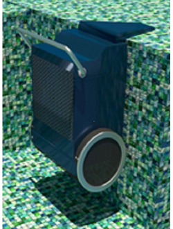 Противоток навесной Fastlane до 1140 м3/ч 3,75 кВт, 380В (акрил, темно-синий)