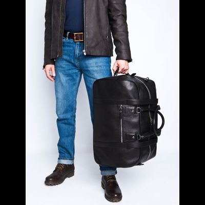 Дорожная сумка на колесах Firenze Premium black (арт. 
4042-51)