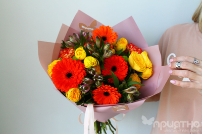 Букет цветов № 491