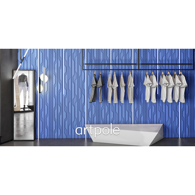 Гипсовая панель DRIVE + LED артикул M-0087