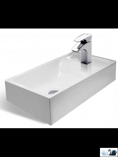 Мини-Раковина Эстет Mini 40 х 22 см из камня на тумбу