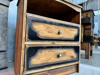 Radio with commode