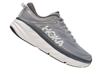 Кроссовки мужские Hoka Bondi 7 X-WIDE Wild Dove / Dark Shadow 1117033-WDDS (Размеры:  USm 8 4E-26cm)