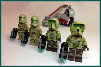 Lego kashyyyk trooper battle pack hotsell