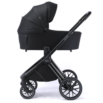 Коляска 3в1 Peppy Toscana Black (черный)