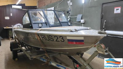 Тент на лодку WELLBOAT-434 NEXT NS капот