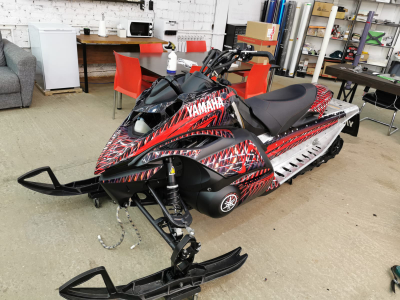 Наклейки на снегоход Yamaha Nytro Nitro Нитро #3707