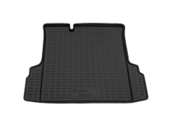 Коврик в багажник пластиковый (черный) для Ravon R4 (16-Н.В.)  (Борт 4см)