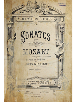 Sonates pour piano de Mozart.
