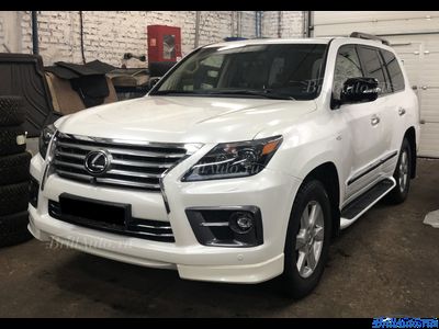 Рестайлинг Lexus LX570/LX450D из 2007-2011 в 2012-2015 25th Anniversary
