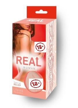 RW72102 Большой ультра-реалистик мастурбатор Real Woman "Рыжая"