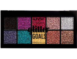 Палитра кремовых глиттеров NYX Glitter Goals