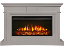 Линейный электрокамин Marco BG с очагом Flash 36