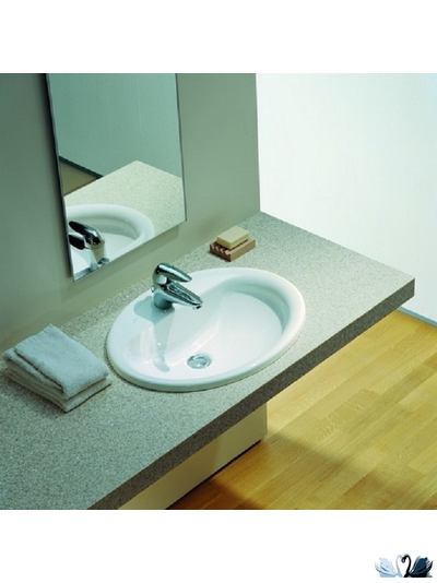 Раковина Creavit TP225 45 х 52 см, встраиваемая сверху, TP225-00CB00E-0000