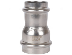 Муфта ROMMER переходная ВПр 35х28 из нержавеющей стали прессовой
