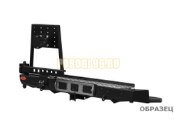 Задний силовой бампер серии Трофи на Volkswagen Amarok I 2010-2016 (03.135.12)