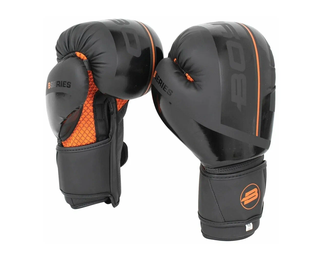 Перчатки бокс. BoyBo B-Series BBG400, Флекс, оранжевый, вес 8-14 унций