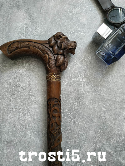 Трость "Лев Резной"