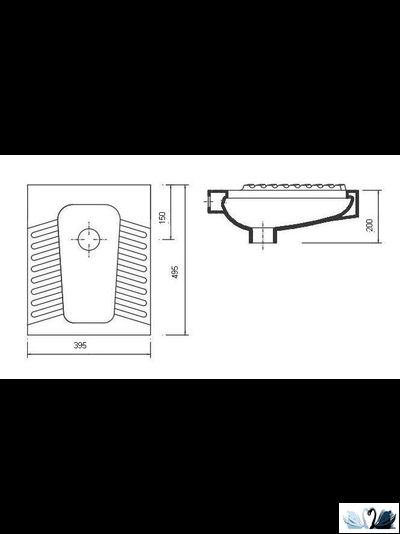 Чаша генуя 40 х 50 см керамическая