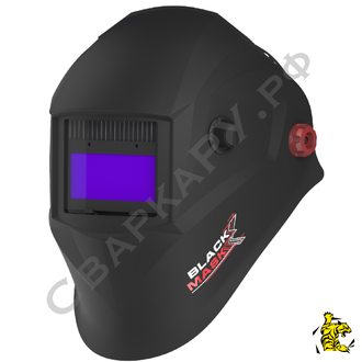 Маска сварщика &quot;Хамелеон&quot; Старт Black Mask 777 4/9-13DIN обзор 93x43мм