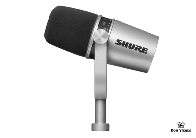 Картинка SHURE MOTIV MV7-S  (вид сбоку)