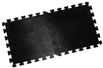 Коврик резиновый 400 х 400 х 20 мм чёрный