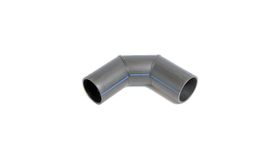 D180 SDR17 Отвод 90° сварной сегментный ПНД ПЭ100